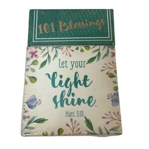 New 101 Messages to Encourage & Inspire Let Your Light Shine Bible Verse Cards